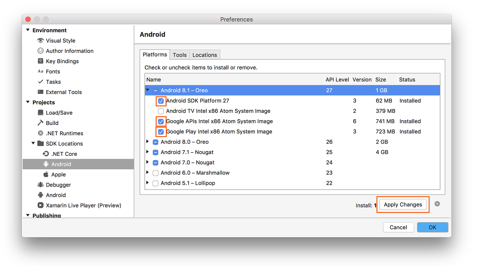 download android system for java for mac